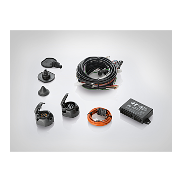 Hyundai i20 3-drs (2012 - 2015) trekhaak kabelset, 7-polig, LHD