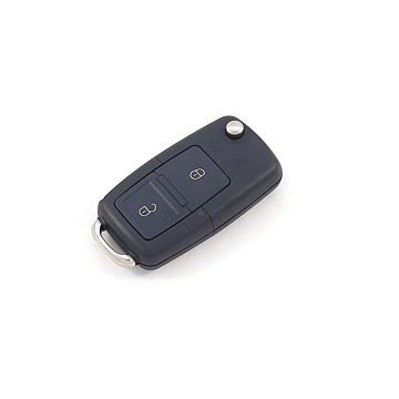 Volkswagen klapsleutelbehuizing met 2 knoppen (oud model)