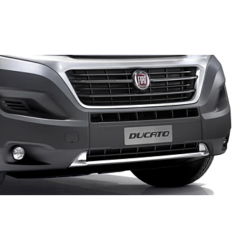 Fiat Ducato 2014 - .. bumpersierlijst zilver-kleurig