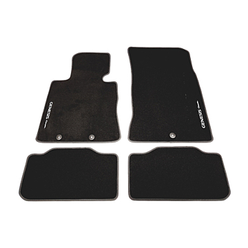 Hyundai Genesis Coupé (2012 - 2016) floor mats, velour, LHD