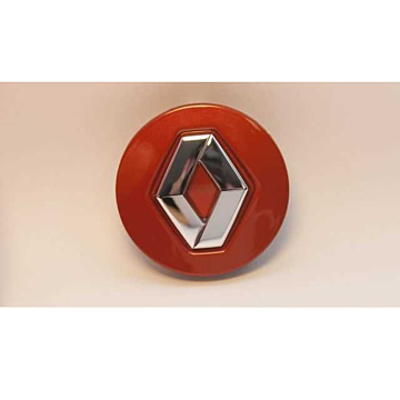 Renault Captur naafkap oranje