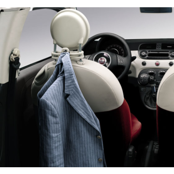 Fiat 500/500c kledinghanger ivoor