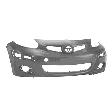 Toyota Aygo 12/2008 - 02/2012 voorbumper