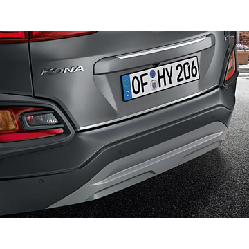 Hyundai Kona (2017 - 2023) sierlijst achterklep geborsteld rvs