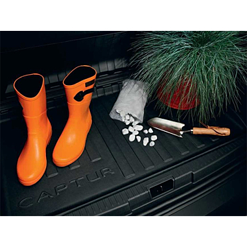 Renault Captur 2013 - 2019 kofferbak bescherming kunststof