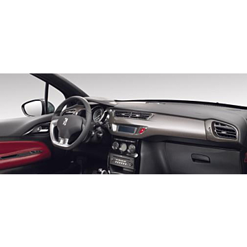 Citroën DS3 (2011 - 2018) bekledingset dashboard carbon-look