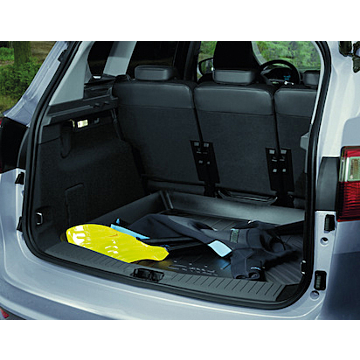 Ford Grand C-MAX (11/2010 - 09/2018) antislipmat voor bagageruimte (voor modellen met reservewiel)