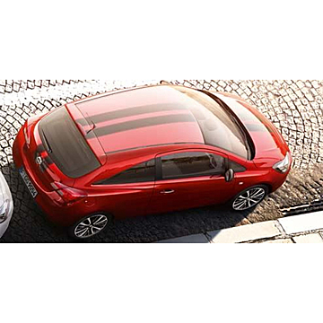 Opel Corsa E (3-drs) foil decal kit carbon-look