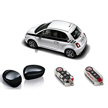 Fiat 500/500c pakket Sport zwart