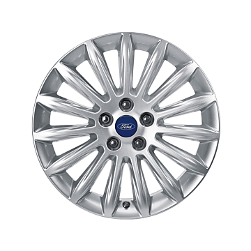 Ford Galaxy / S-MAX (04/2006 - 04/2015) lichtmetalen velg 17" 15-spaaks design, zilver