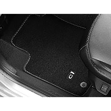 Citroën C1 (2014 - 2021) vloermatten velour RHD