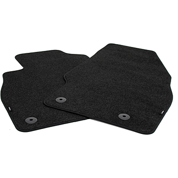 Opel Corsa E floor mats black economy
