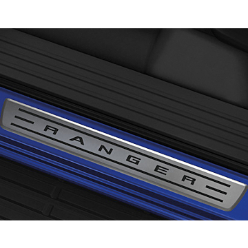 Ford Ranger (11/2011 - ..) instaplijsten voor, roestvrij staal, linkerzijde voor RAP cabine