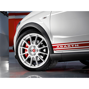 Abarth Punto lichtmetalen velg 17” Esseesse wit