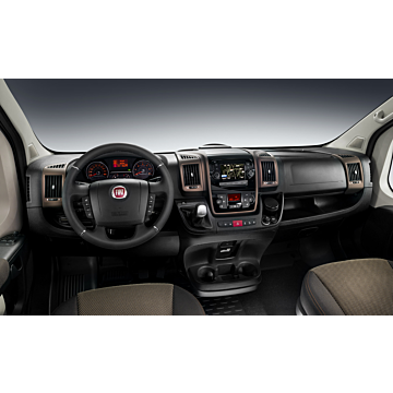 Fiat Ducato 2014 - .. sierlijsten 'Lounge' voor dashboard met radio