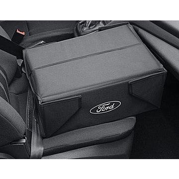 Ford inklapbare organizerbox zwarte stof, met wit Ford ovaal aan beide zijden