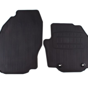 Ford Galaxy / S-MAX (07/2012 - 04/2015) vloermatten voorzijde rubber, zwart RHD