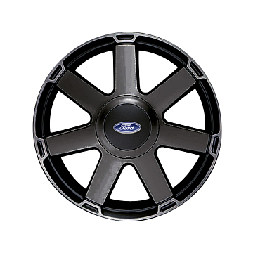 Ford Fusion (2002 - 2012) lichtmetalen velg 16" 7-spaaks design, zwart