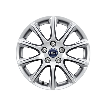 Ford lichtmetalen velg 16" 10-spaaks design, sprankelend zilver