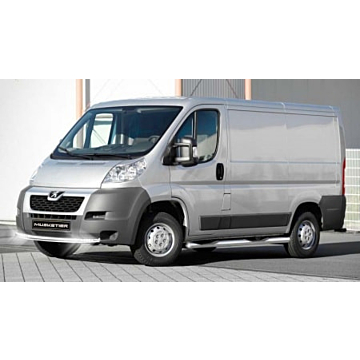 Musketier Peugeot Boxer 2006 - 2014 rvs-bullbar voor CityGuard incl. dagrijverlichting