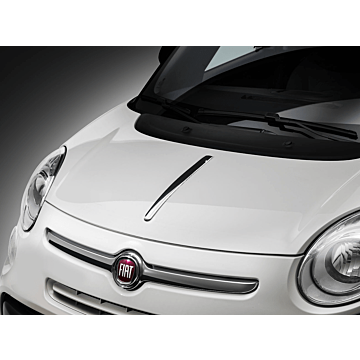 Fiat 500L sierlijst op motorkap chroom