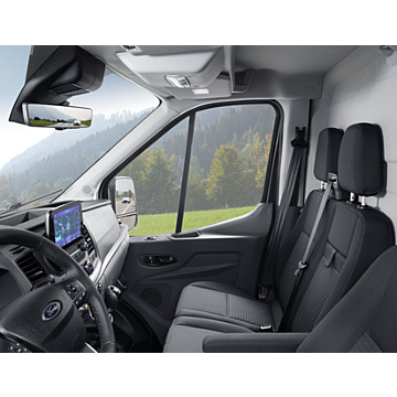 Ford Transit (01/2014 - ..) / Transit Custom (08/2012 - 09/2023) binnenspiegel met achteruitrijcamera