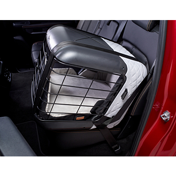 4pets®* Caree transportbox voor katten en honden, om veilig te bevestigen aan elke passagiersstoel, Cool Grey