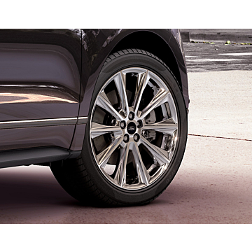 Ford Edge lichtmetalen velg 20" 10-spaaks design, gepolijst aluminium