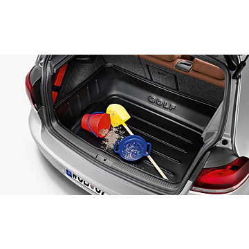 Volkswagen Golf 5 / Golf 6 inzetbak met verhoogde bodem