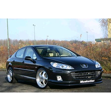 Musketier Peugeot 407 voorbumperspoiler