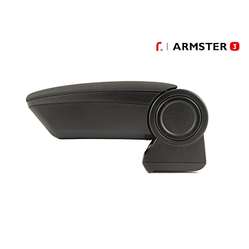 Armsteun Peugeot 208 (2019 - ..) / 2008 (2020 - ..) Armster 3 zwart kunstleder bekleding