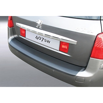 Musketier Peugeot 407 SW 04/2009 - 02/2011 achterbumperbeschermstrip