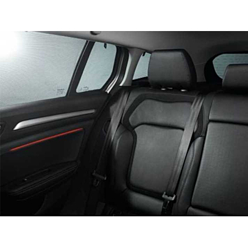 Renault Megane (2016 - ..) Estate zonneschermen (5 stuks)