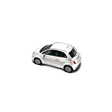 Fiat 500/500c sticker Tokio zwart