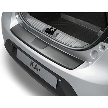 Ford Ka+ achterbumper beschermlijst gevormd, mat zwart