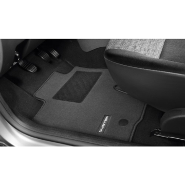 Dacia Duster 2010 - 2018 floor mats textile monitor 4x4 (RHD)