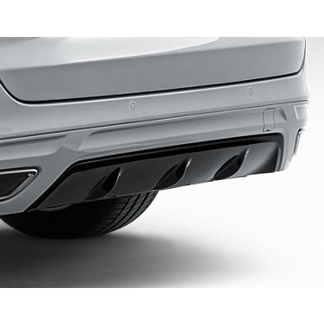 Ford Mondeo (09/2014 - 01/2019) skid plate achterbumper zwart