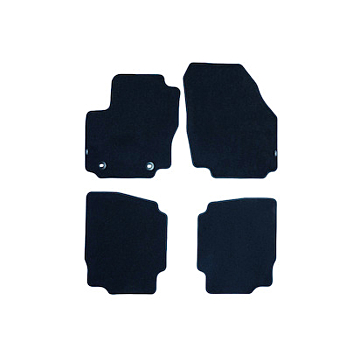 Ford Mondeo (03/2007 - 07/2012) vloermatten, premium velours voor en achter, zwart