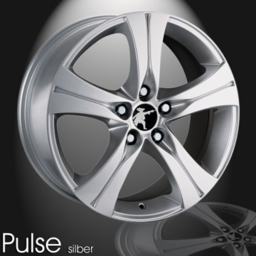 Musketier Peugeot 308 (2013 - ..) lichtmetalen velg Pulse 7,5x17 zilver