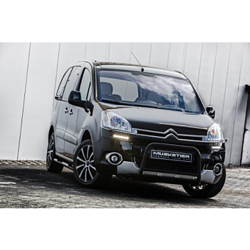 Musketier Citroën Berlingo 3 rvs voordeel pakket zwart zonder chromen sierlijsten
