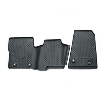 Ford Transit (01/2014 - ..) / Transit Custom (08/2012 - 09/2023) vloermatten all-weather voor, zwart