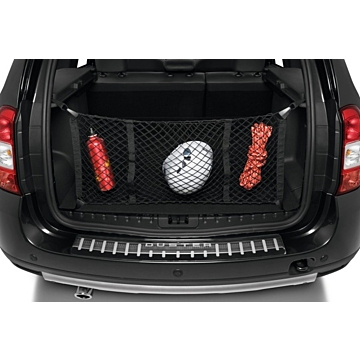 Dacia Duster 2014 - 2018 opbergnet kofferbak horizontaal