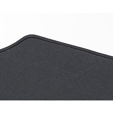 Ford Ranger (11/2011 - 11/2022) vloermatten, premium velours achter, zwart XL en XLT serie met dubbele cabine