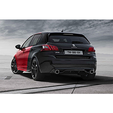 Peugeot 308 (2013 - 2021) GTI diffusor zonder einddempersierstukken