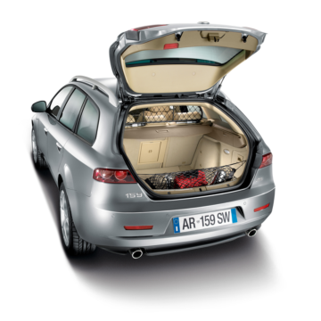 Alfa Romeo 159 stationwagon scheidingsnet voor bagageruimte