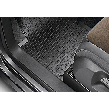 Volkswagen Touran 2003 - 2015 all-weather vloermatten, voor (drukknop-bevestiging)