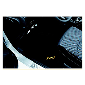 Peugeot 206 vloermatten Velours