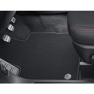 Ford Kuga (12/2019 - ..) vloermatten, standaard voor, zwart (niet voor PHEV)