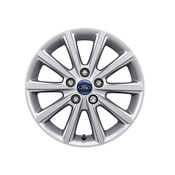 Ford lichtmetalen velg 16" 10-spaaks design, zilver