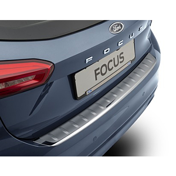 Ford Focus (04/2018 - ..) achterbumper beschermlijst, roestvrijstaal